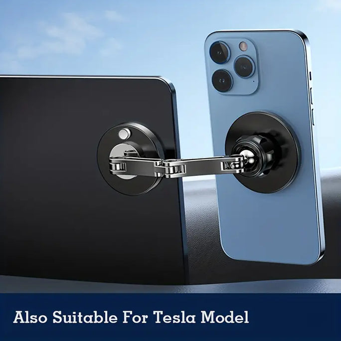 720° Magnetic Car Phone Holder - Hands-Free Driving & Strong Grip