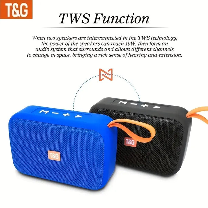 TG506 Waterproof Mini Soundbar – Compact & Powerful Bluetooth Speaker