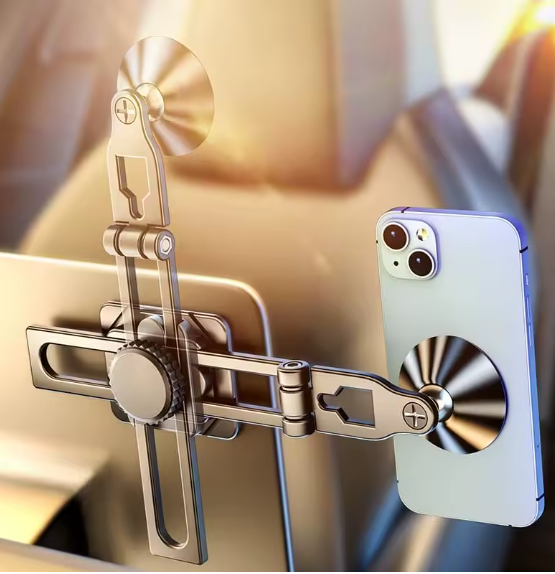 720° Magnetic Car Phone Holder - Hands-Free Driving & Strong Grip