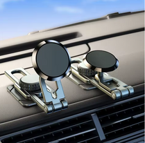 720° Magnetic Car Phone Holder - Hands-Free Driving & Strong Grip