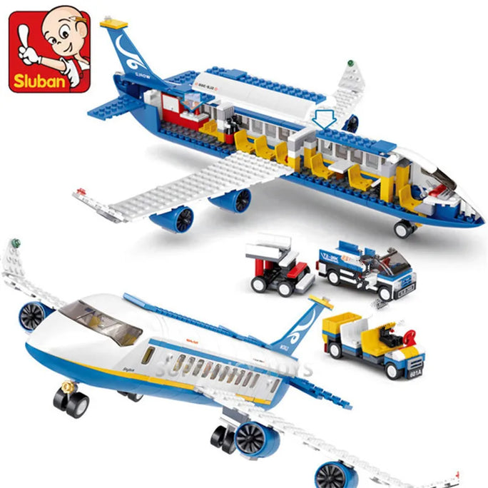 463-Piece City Airplane Set – Build & Explore Aviation World