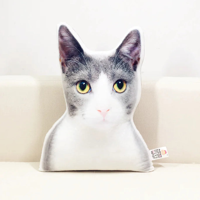 Personalized Pet Plush Pillow – Custom Comfort for Your Pet | 1-of-a-Kind Keepsake