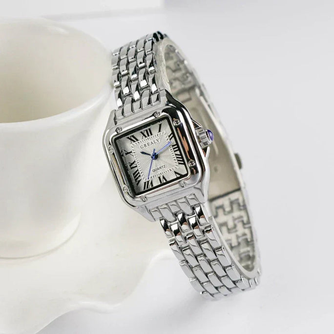 Ladies’ Quartz Square Watch – Elegant, Timeless Design for Women