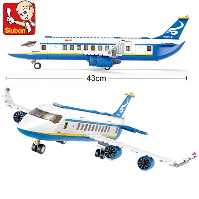 463-Piece City Airplane Set – Build & Explore Aviation World