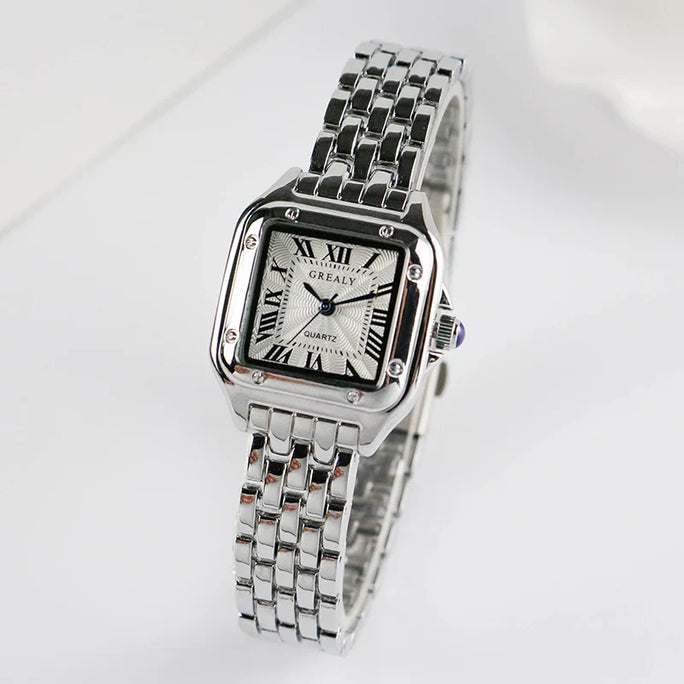 Ladies’ Quartz Square Watch – Elegant, Timeless Design for Women