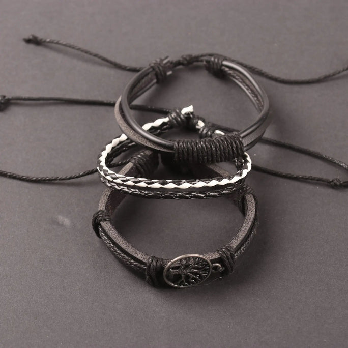 Tree of Life Men’s Bracelet Set – Symbolic & Stylish Gift for Him