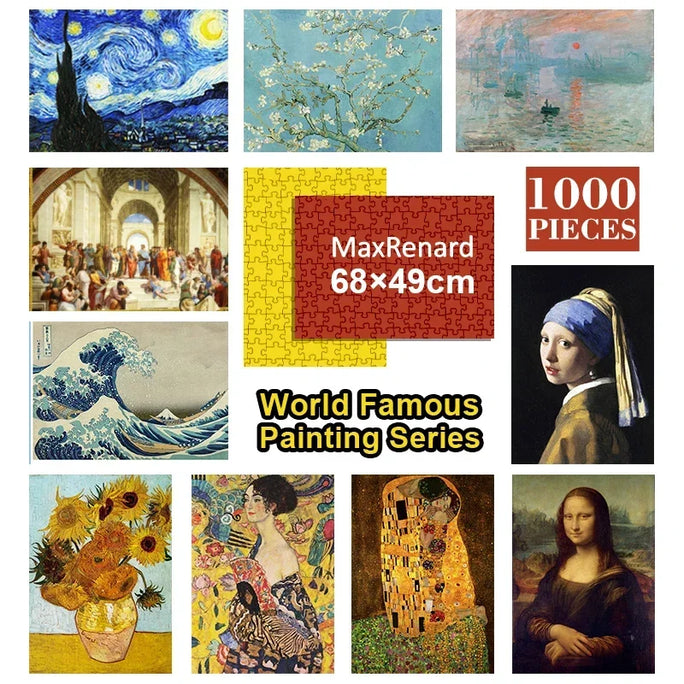 1000-Piece Animal Jigsaw Puzzle – Fun & Challenging