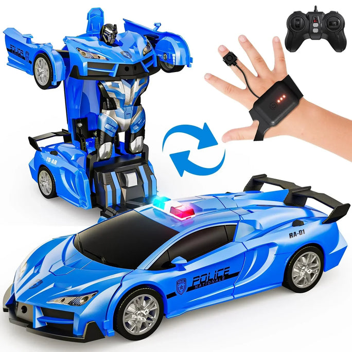 Gesture Sensing Police RC Car – High-Speed, Interactive Fun for All Ages