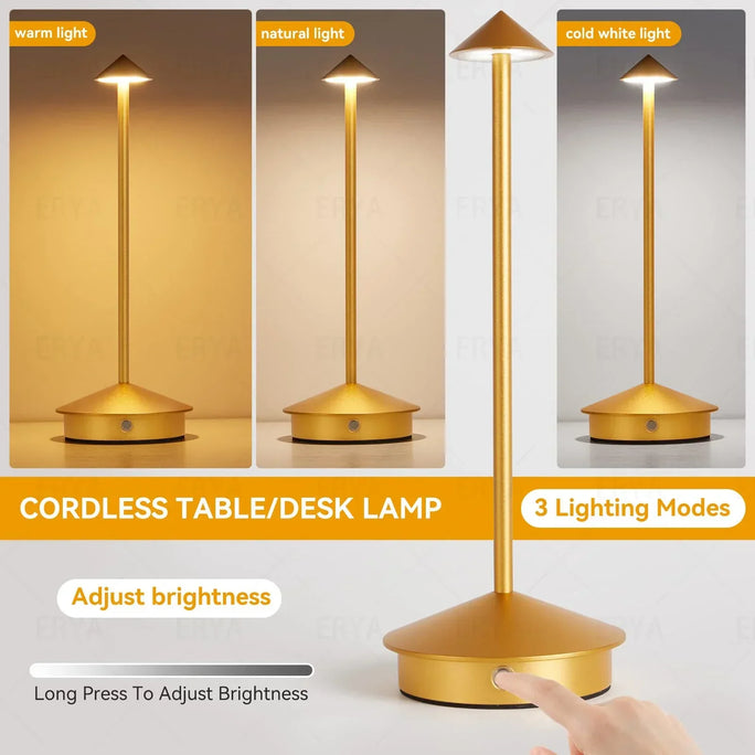 Rechargeable LED Table Lamp – Energy-Efficient & Portable