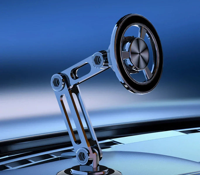 720° Magnetic Car Phone Holder - Hands-Free Driving & Strong Grip