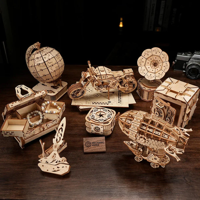 3D Montessori Wooden Puzzle – Creative & Educational Fun