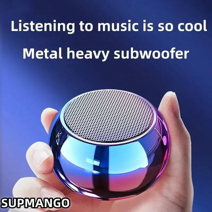 Portable Bluetooth Subwoofer Speaker – Deep Bass & Long Battery Life
