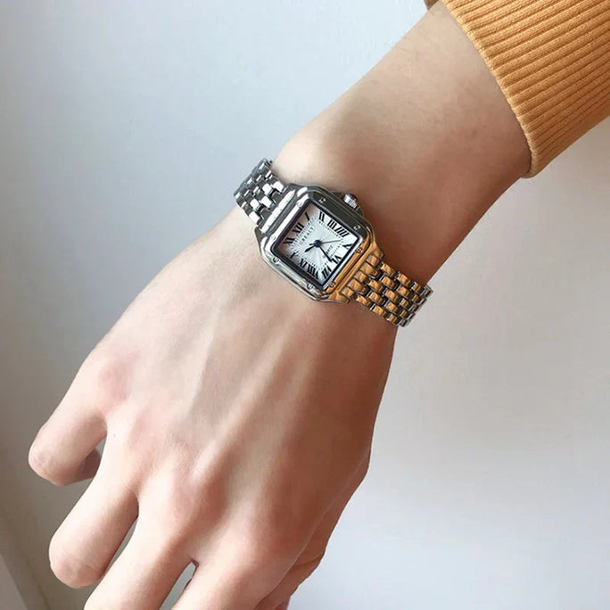 Ladies’ Quartz Square Watch – Elegant, Timeless Design for Women