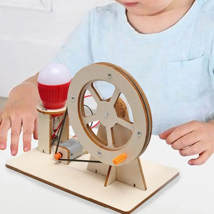 Manual Electricity Generator Kit – STEM Energy Lab for Young Innovators