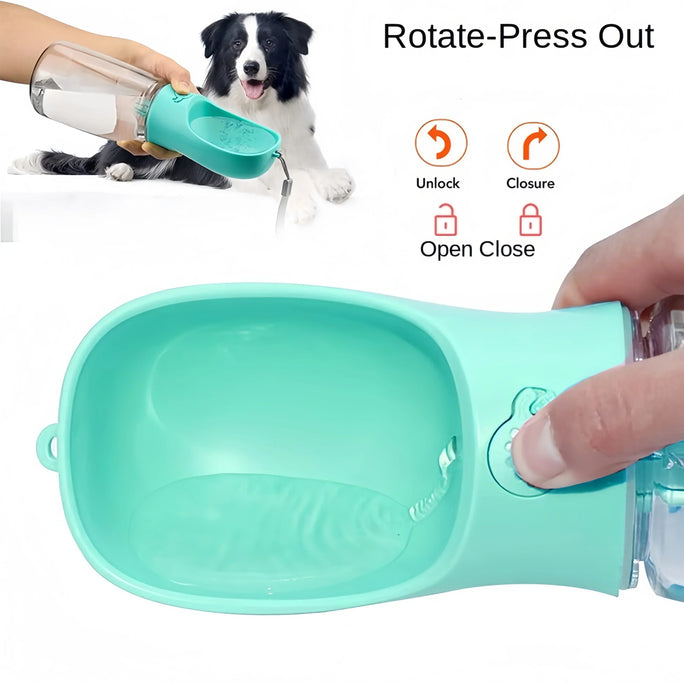Portable Pet Water Bottle – Convenient & Leak-Proof Hydration on the Go