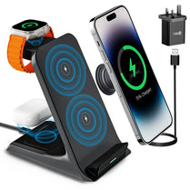 3-in-1 Wireless Charging Stand – Fast, Convenient Charging for All Devices
