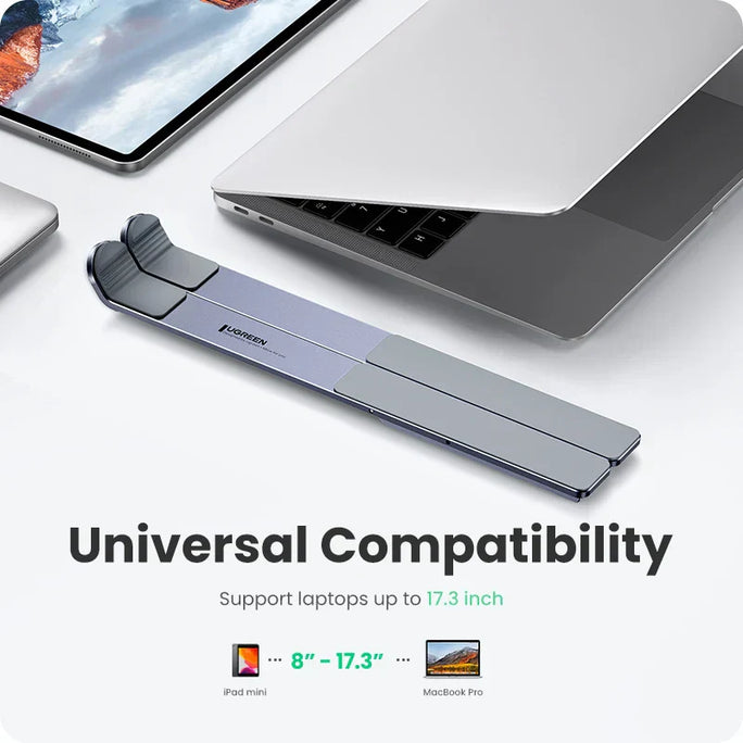 UGREEN Foldable Laptop Stand – Adjustable, Portable, and Ergonomic