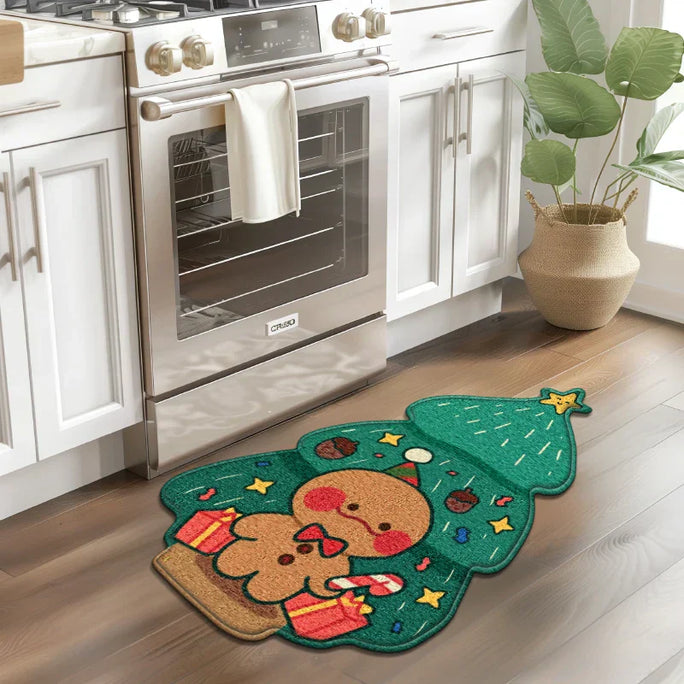 Gingerbread Christmas Doormat – Festive & Durable Holiday Decor