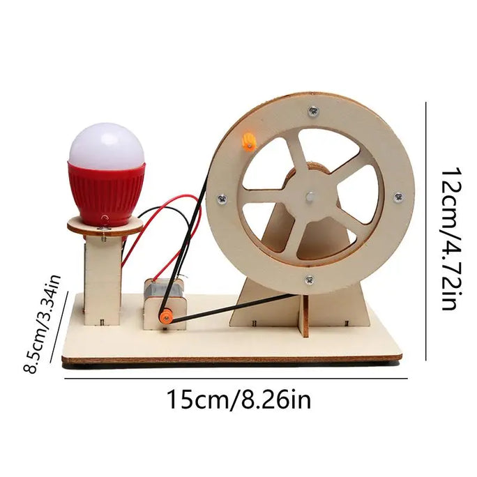 Manual Electricity Generator Kit – STEM Energy Lab for Young Innovators