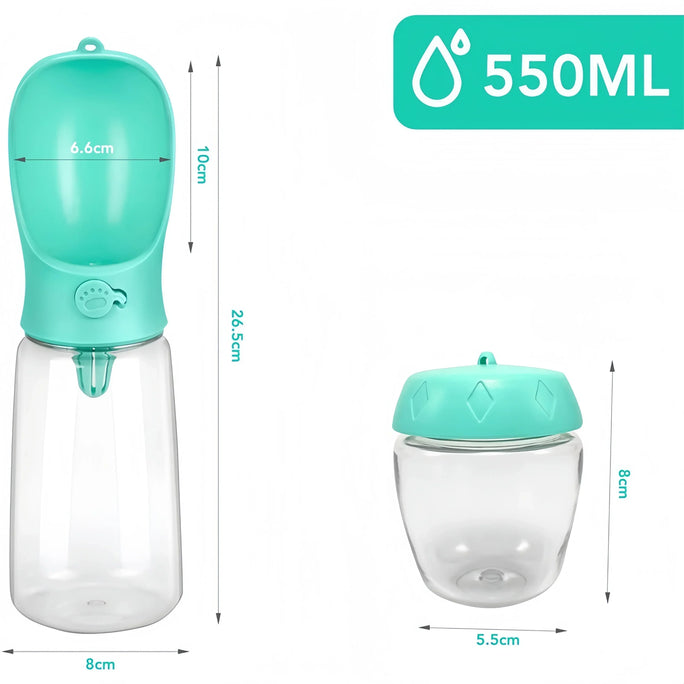 Portable Pet Water Bottle – Convenient & Leak-Proof Hydration on the Go