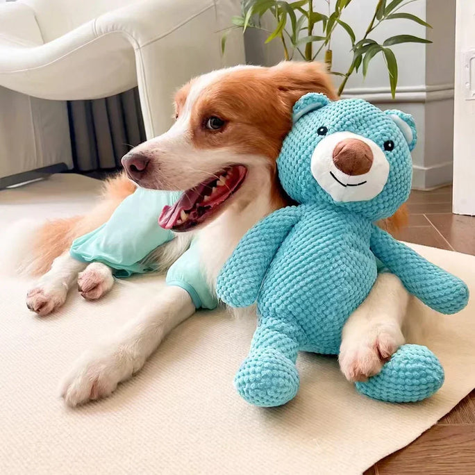 Plush Squeaky Dog Toy – Soft, Durable & Fun for Every Playtime