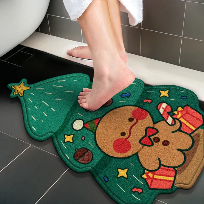 Gingerbread Christmas Doormat – Festive & Durable Holiday Decor